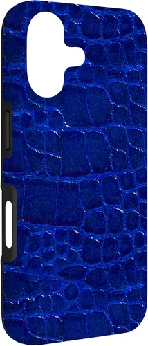 Vista 3 de Royal Ocean - Carcasa para iPhone 17, diseño de cocodrilo y cocodrilo