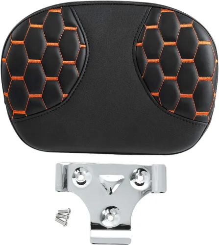 Vista 29 de Asiento de conductor, pasajero y piloto - SLMOTO Asiento de motocicleta de una pieza para 2 personas, compatible con Harley Touring Road King CVO