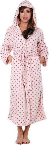 Vista 3 de Sudadera con capucha bata de felpa con capucha Spa Albornoz con capucha bata larga bata de baño más tamaño disponible