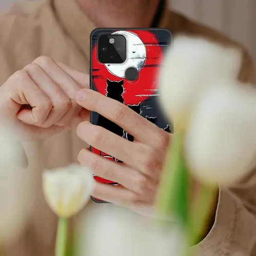Vista 466 de Funda delgada para Google Pixel 4 XL, funda delgada de silicona de TPU suave a prueba de golpes para Google Pixel 4 XL, astronauta Galaxy