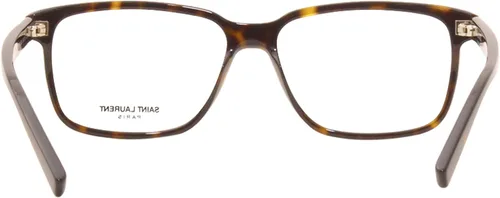 Vista 4 de SAINT LAURENT SL-458 005 - Gafas para hombre HavanaSilver Full Rim Square 2.283in