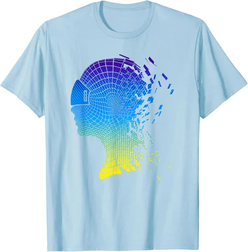 Vista 20 de Camiseta con diseño de auriculares de realidad virtual de VR Fans, Negro, S