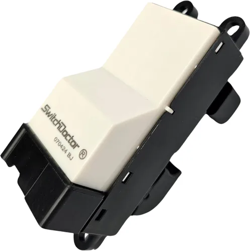Vista 2 de SWITCHDOCTOR Interruptor maestro de ventana para Nissan Frontier 1998-2004 cabina regular, cabina King (2 puertas) y Nissan 200SX 1998