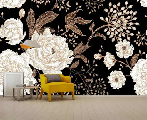 Vista 24 de Reyhui - Papel tapiz con imagen de palmera, paraíso tropical, playa, paisaje marino, para paredes de dormitorio, sala de estar, fondo de televisión