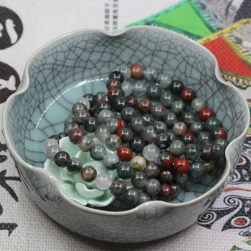 Vista 12 de Amandastone Pulsera elástica de cuentas redondas de 0.315 in con piedras preciosas naturales de 7 pulgadas