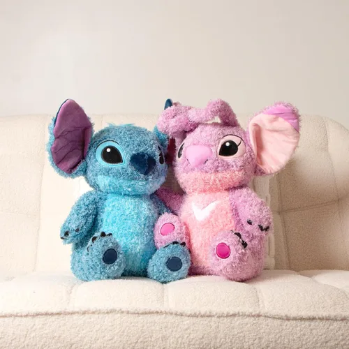 Vista 6 de Jay Franco Disney Almohada de Peluche Compañera - Almohada de Peluche Suave Rellena, 14 Pulgadas, Azul - Stitch