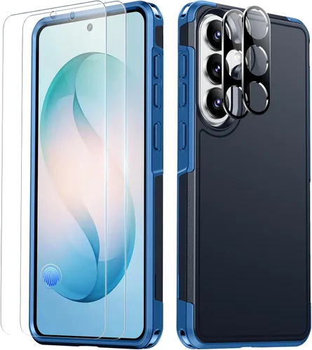 Vista 18 de SPIDERCASE Funda diseñada para Samsung Galaxy S25, [protección contra caídas de grado militar de 10 pies], paquete de 2