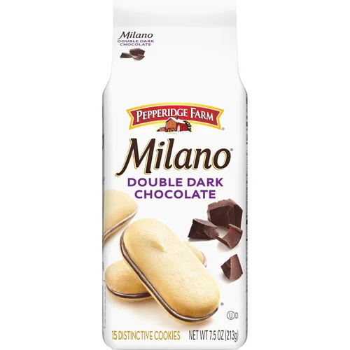 Vista 13 de Pepperidge Farm Milano - Galletas de chocolate oscuro, bolsa de 6 onzas (15 galletas)