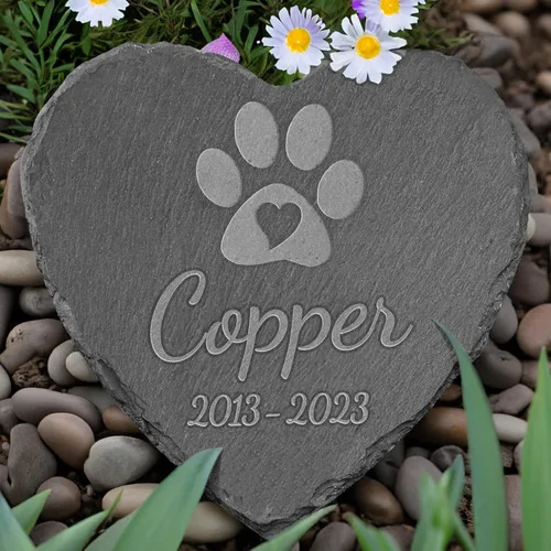 Vista 19 de Regalos Conmemorativos para Pérdida de Perro, Piedra Conmemorativa para Mascotas, Regalos Conmemorativos para Perro, Regalo de Simpatía por Pérdida