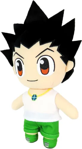 Vista 2 de Great Eastern Entertainment Hunter X Hunter - Gon Freecss Change Face Plush de 8 pulgadas de alto