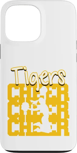 Vista 24 de Tigers Cheer Back to School Cheerleading Spirit GY Case for iPhone 17