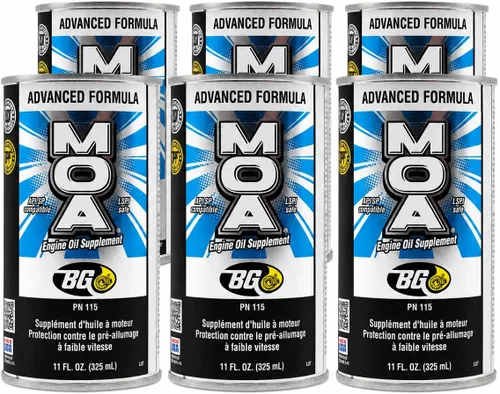 Vista 15 de BG Advanced Formula MOA PN 115 - Aditivo de aceite de motor, suplemento de aceite de motor, latas de 11 onzas líquidas, paquete de 4