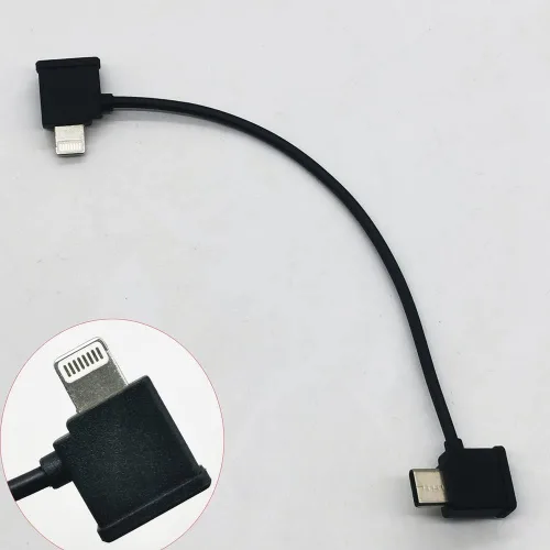 Vista 2 de SJRC F22 F22s F22 PRO RC Drone Quadcopter Piezas de repuesto Teléfono móvil Cable de conexión (para iPhone)