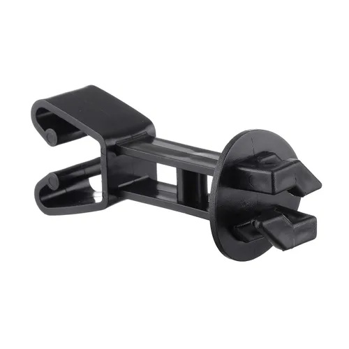 Vista 4 de 25 aisladores eléctricos para cercas de eslabones de cadena, aisladores extendidos, color negro