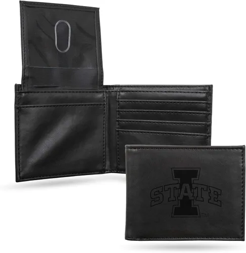 Vista 67 de NCAA Rico Industries Cartera Billetera con Grabado Láser Cartera Billetera con Grabado Láser - Diseño Delgado - Gran Regalo