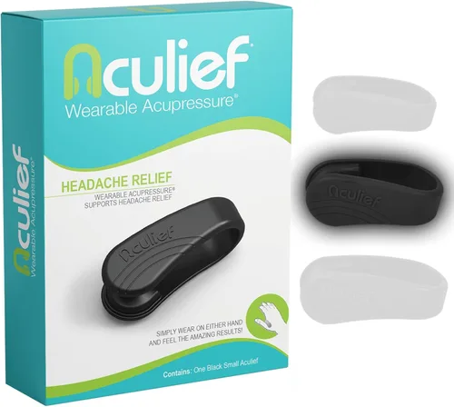 Vista 7 de Aculief Soporte de Acupresión Natural Portátil - Gestión Específica de Tensión y Herramienta de Acupresión - Comodidad Discreta Para Llevar - Ajuste