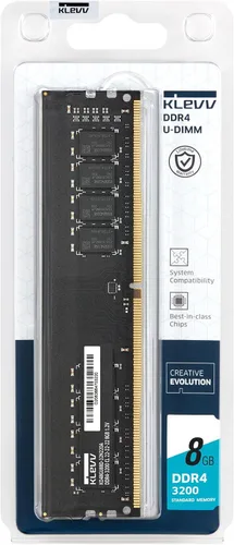Vista 6 de KLEVV DDR4 8GB (1x8GB) 3200MHz CL22 1.2V UDIMM Desktop Ram Memory SK Hynix Chip (KD48GU880-32N220A)