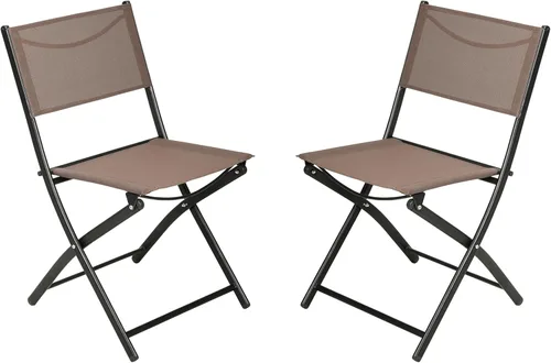 Vista 13 de Flash Furniture Brazos - Sillas plegables comerciales para interiores y exteriores, respaldos/asientos Flex Comfort, marcos de metal, diseño Negro