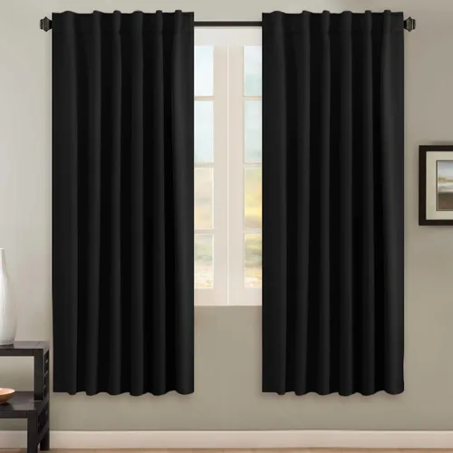 Vista 138 de H.VERSAILTEX Cortinas Opacas con Aislamiento Térmico, Paneles de Tratamiento de Ventanas que Oscurecen la Habitación, Cortinas Opacas para Sala
