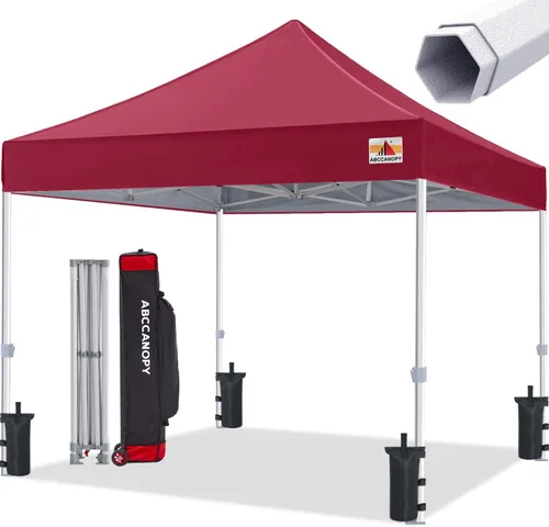 Vista 59 de ABCCANOPY Commercial Pop Up Canopy Tent 10x10 Premium-Series, Black