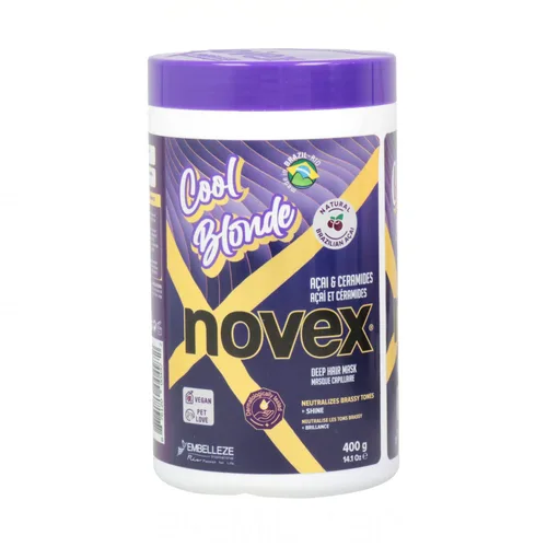 Vista 2 de NOVEX Mascarilla para el cabello rubio frío Exp 400g/14.1oz