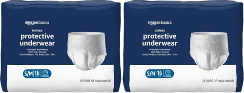 Vista 10 de Amazon Basics Ropa interior protectora unisex, absorción nocturna, extragrande, 12