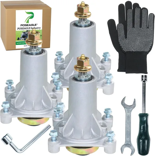 Vista 21 de Kit de montaje de husillo 587819701 previamente engrasado que reemplaza a Craftsman 187292 187281 192870 192872 Husqvarna 587125401 532187281