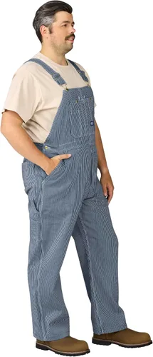 Vista 7 de Liberty Big Smith Men's Hickory Stripe Bib Overall