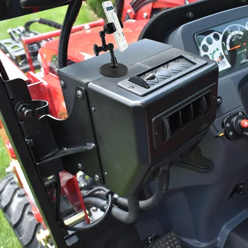 Vista 6 de Mippko Soporte magnético para teléfono, soporte de teléfono resistente para camión, tractor, montacargas, barcos, vehículos de motor, compatible