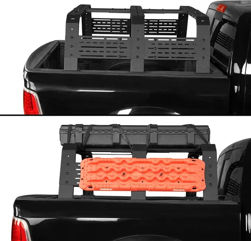 Vista 5 de u-Box Soporte de escalera de camión de 18.8 pulgadas de alto para camioneta, compatible con camionetas Ford F-150 y Raptor y Dodge Ram 1500