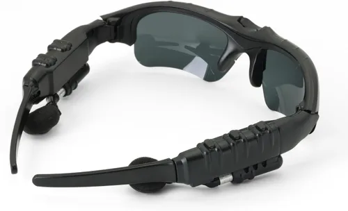 Vista 5 de Gafas de sol Bluetooth para hombre, lentes polarizadas, diseño plegable, auriculares ajustables integrados