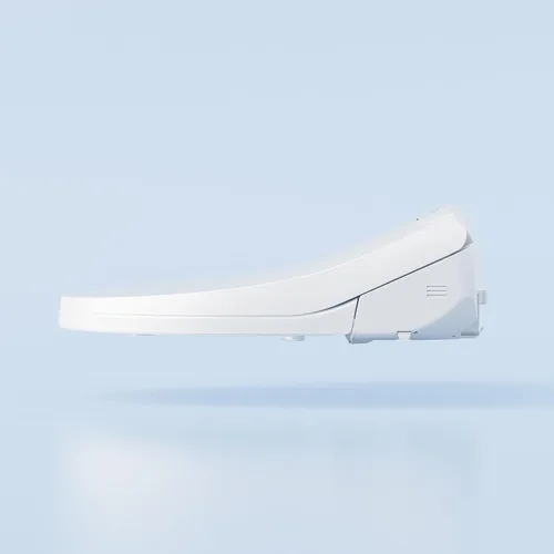 Vista 3 de Lotus Hygiene Systems ATS-500. Asiento para inodoro con tapa inteligente, climatizada con temperatura regulable. Color blanco.