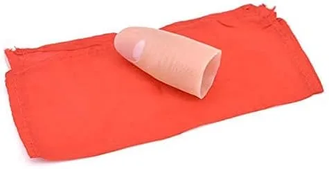 Vista 3 de SUMAG Juego de 3 trucos de magia para los dedos con sedas místico de goma dedo pulgar punta mágica Prop juguete magos truco mágico ilusión