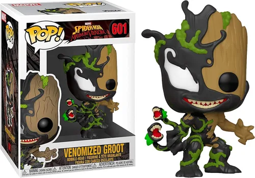 Vista 2 de POP Marvel: Venom - Venomized Toddler Groot Funko Pop! Figura de vinilo (incluye funda protectora compatible con caja Pop Box), multicolor, 3.75