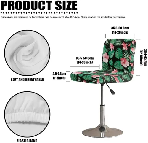 Vista 99 de American Eagle - Juego de 2 fundas para taburetes de bar para sillas de comedor, impermeables, antideslizantes, tamaño universal