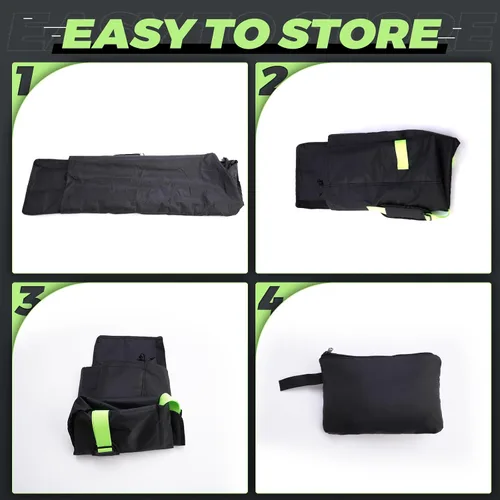 Vista 4 de Zihvfzu Bolsa de viaje impermeable para asiento de automóvil, adecuada para avión y viajes aéreos, diseño de mochila acolchada duradera, adecuada