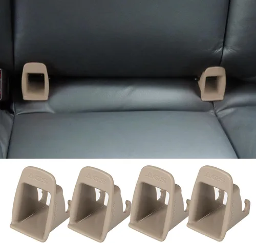 Vista 19 de ISOFIX - Guía de cierre de cinturón de interfaz, 2 piezas de hebilla de interfaz ISOFIX para asiento de automóvil, ranura guía fija, conector