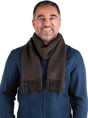 Vista 3 de Inca Fashions - Lujosa bufanda de alpaca 100 % bebé - Máxima suavidad - Clásicos para hombres y mujeres