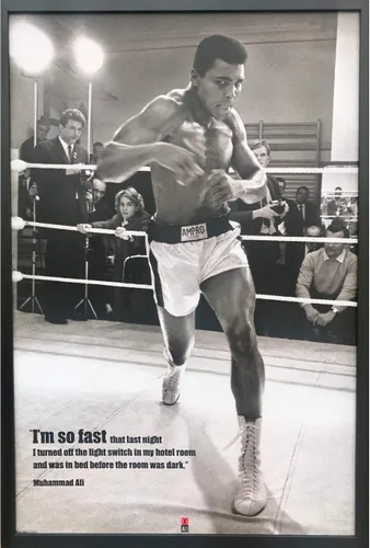 Vista 10 de Lentics - Cuadro enmarcado Ali vs Tyson