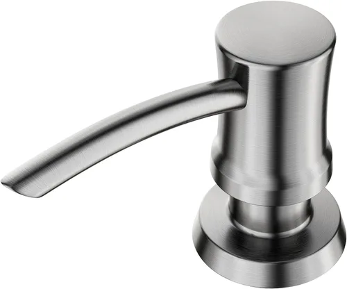 Vista 11 de Dispensador de jabón y loción de cocina Kraus en acero inoxidable libre de manchas, KSD-54SFS Acero inoxidable sin manchas.