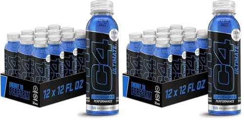 Vista 11 de C4 Ultimate - Bebida energética sin carbono sin azúcar, bebida preentrenamiento + beta alanina, 12 onzas líquidas (paquete de 12)