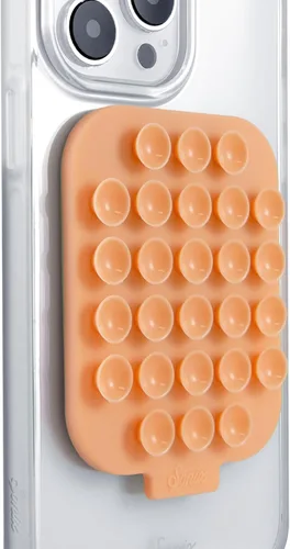 Vista 9 de Sonix Soporte magnético de silicona con ventosa para teléfono para iPhone Compatible con MagSafe Rosa fluorescente brillante Rosa intenso