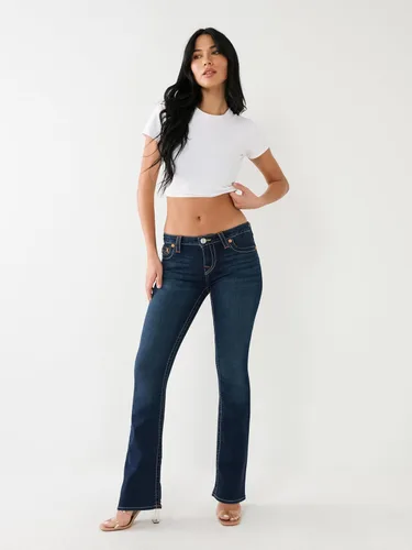 Vista 9 de True Religion Jeans Becca de tiro medio para mujer Indigo Upgrade