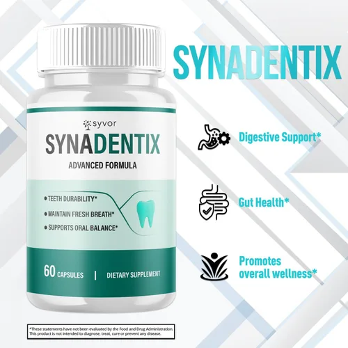 Vista 4 de SynaDentix - Cápsulas SynaDentix, píldoras de suplemento oficiales SynaDentix con todos los ingredientes naturales, SynaDentix Advanced Health &