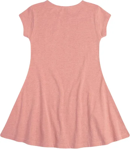 Vista 2 de Peanuts - Snoopy Día de San Valentín - Vestido ajustado y acampanado para niñas pequeñas y jóvenes