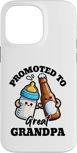 Vista 21 de Great Grandpa to Be Promoted to Great Grandpa Est. 2026 2027 Case for iPhone 16