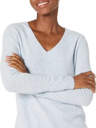 Vista 3 de Marca Tienda Goodthreads Suéter elástico con cuello en V de calibre medio para mujer