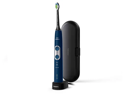 Vista 2 de Philips Sonicare - Cepillo de dientes eléctrico recargable ProtectiveClean Whitening con sensor de presión y ajustes de intensidad