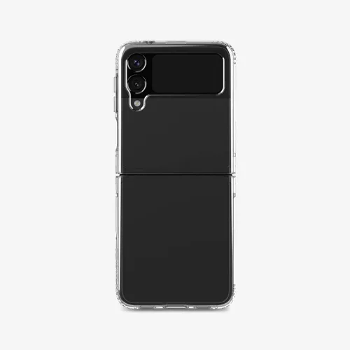 Vista 4 de Tech21 Evo Clear - Funda para Samsung Galaxy Z Fold 3 con protección contra caídas de 12 pies