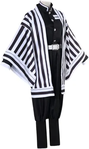 Vista 4 de Iguro - Disfraz de kimono de Halloween